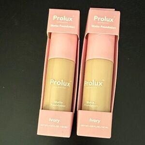 Prolux Matte Foundation - Ivory bundle set of 2